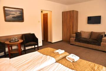 Фото номера Двухместный номер с 2 отдельными кроватями Отель Hotel Skalny Spa Bieszczady г. Полянчик 8