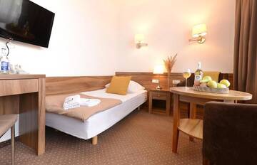 Фото номера Одноместный номер Отель Hotel Skalny Spa Bieszczady г. Полянчик 2