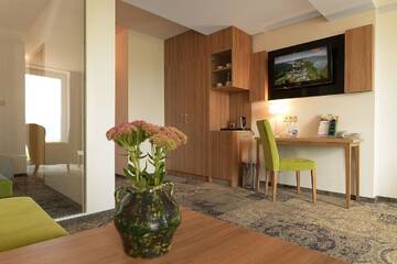 Фото номера Улучшенные апартаменты Отель Hotel Skalny Spa Bieszczady г. Полянчик 3