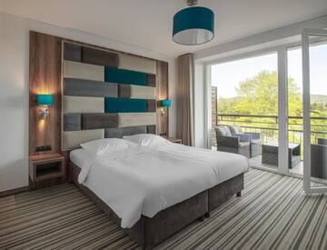 Фото номера Люкс с балконом Отели типа «постель и завтрак» Solina Resort г. Полянчик 20