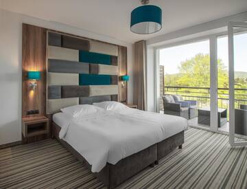 Фото номера Люкс с балконом Отели типа «постель и завтрак» Solina Resort г. Полянчик 15